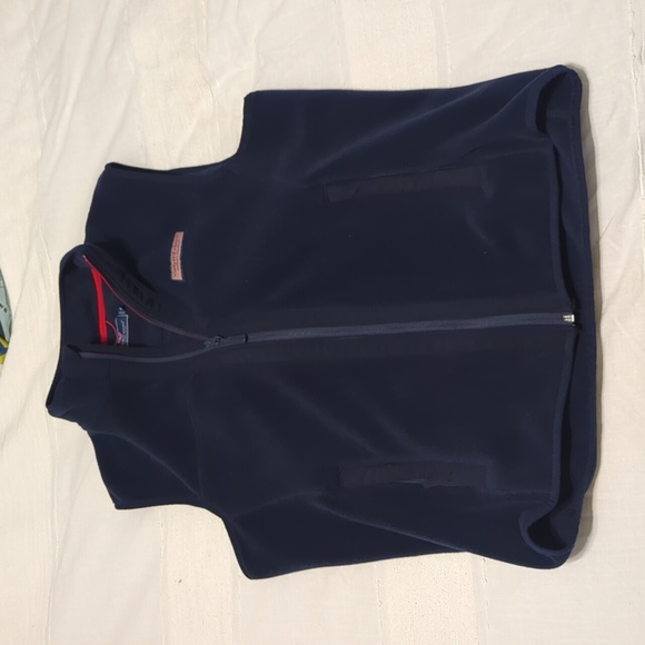 Vineyard Vines blue classic vest - Picture 1 of 3